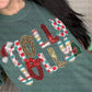 Holly Jolly Sequins Applique Tee