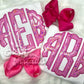 Monogram Glitter Tees