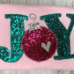 Joy Sequins Applique Tee