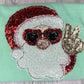 Santa Sequins Applique Tee