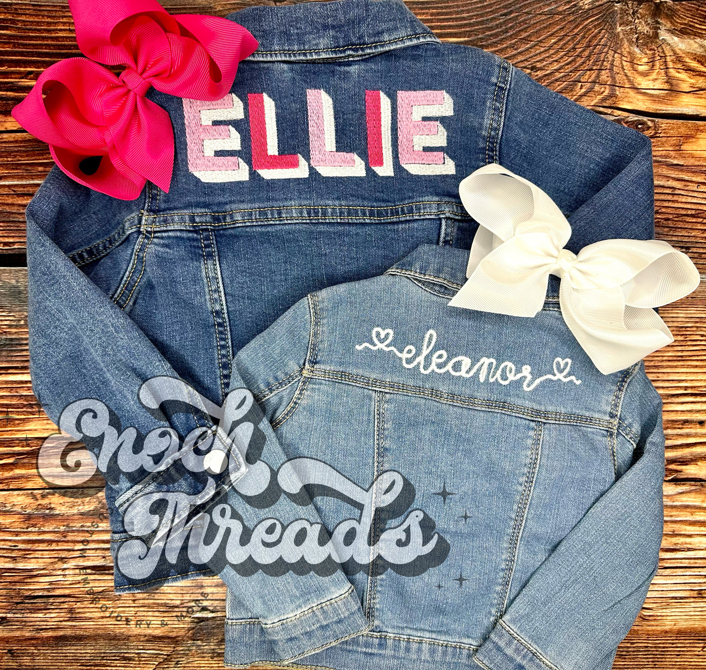 Embroidered Denim Jackets