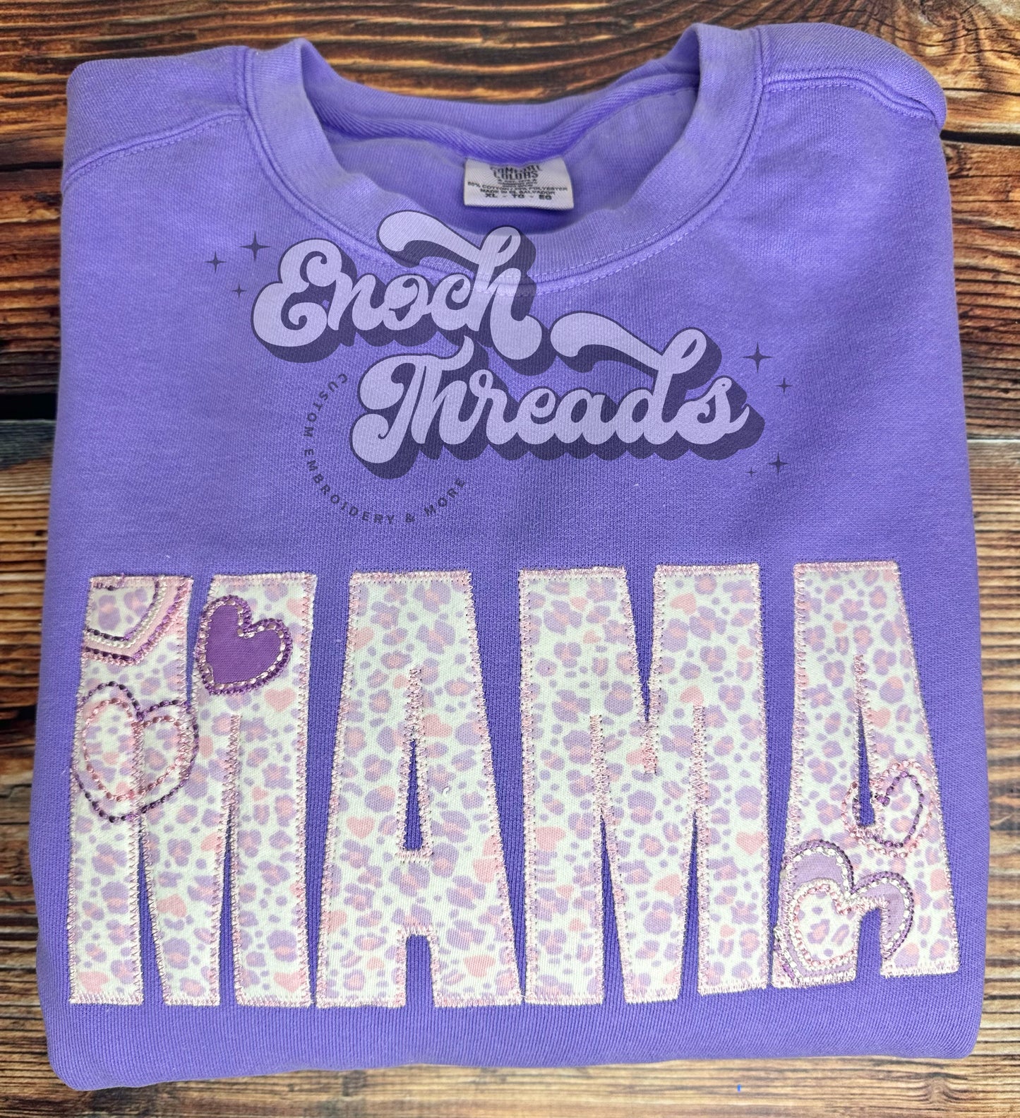 Mama Keepsake Applique Sweatshirt