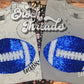 Football Sequin Appliqué Tee