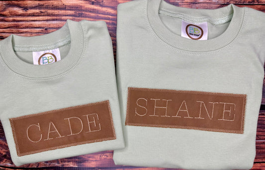 Name Plate Tee