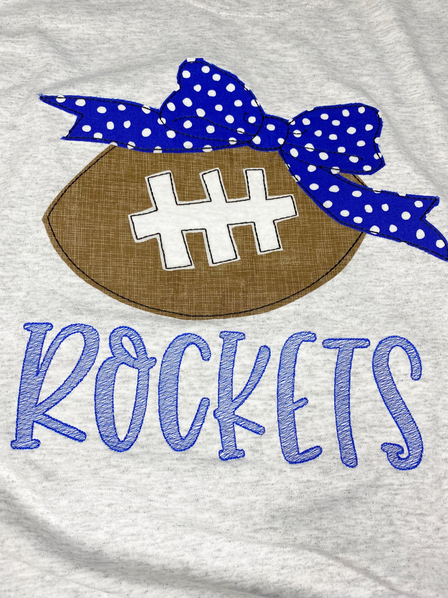 Football Bow Team Tee