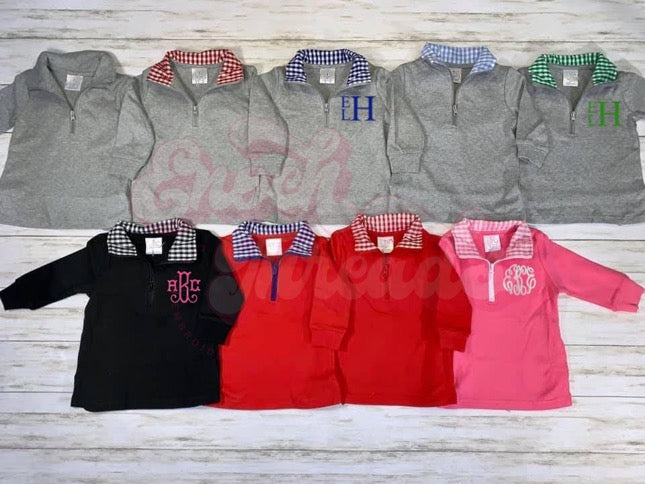 Children’s 1/4 Zip Pullover