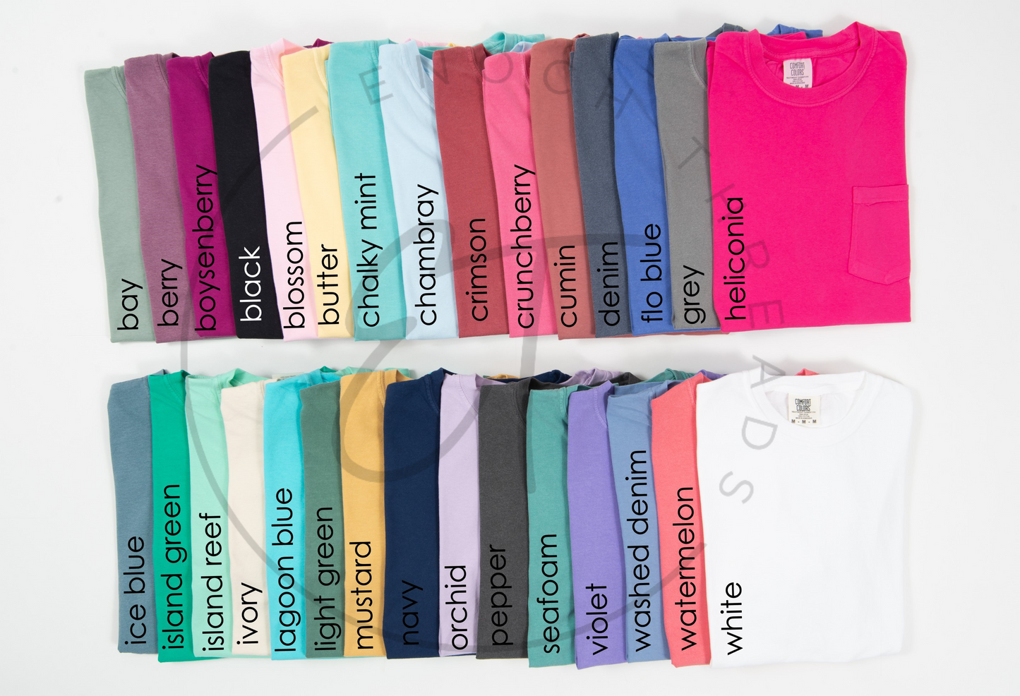 Custom Rainbow Title Pocket Tee