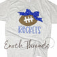 Football Bow Team Tee