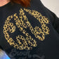 Raggy Monogram Crewneck